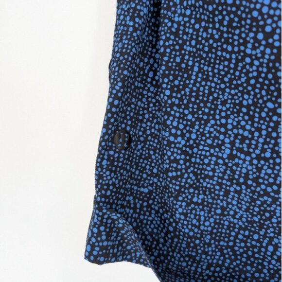 Lululemon Spring Break Away Short II Bubbles Pipe Dream Blue Black - Picture 4 of 7